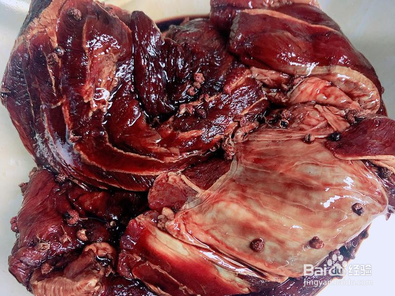 茶香酱牛肉的做法