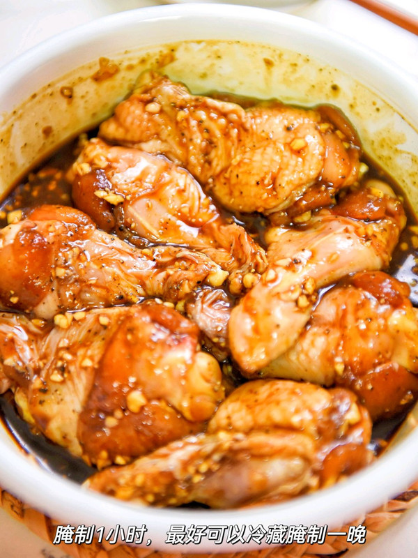 黑椒蒜香鸡翅根