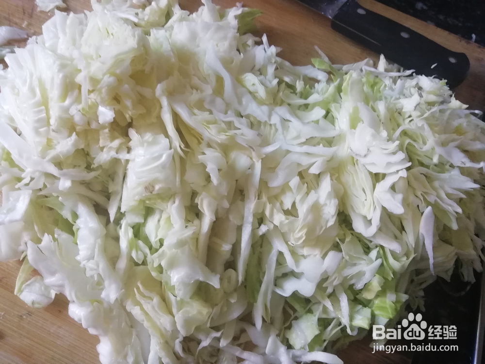新手适合做的包菜炒粉