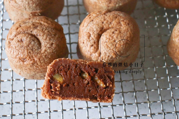 巧克力奶酪酥皮月饼