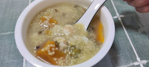 小米绿豆南瓜粥