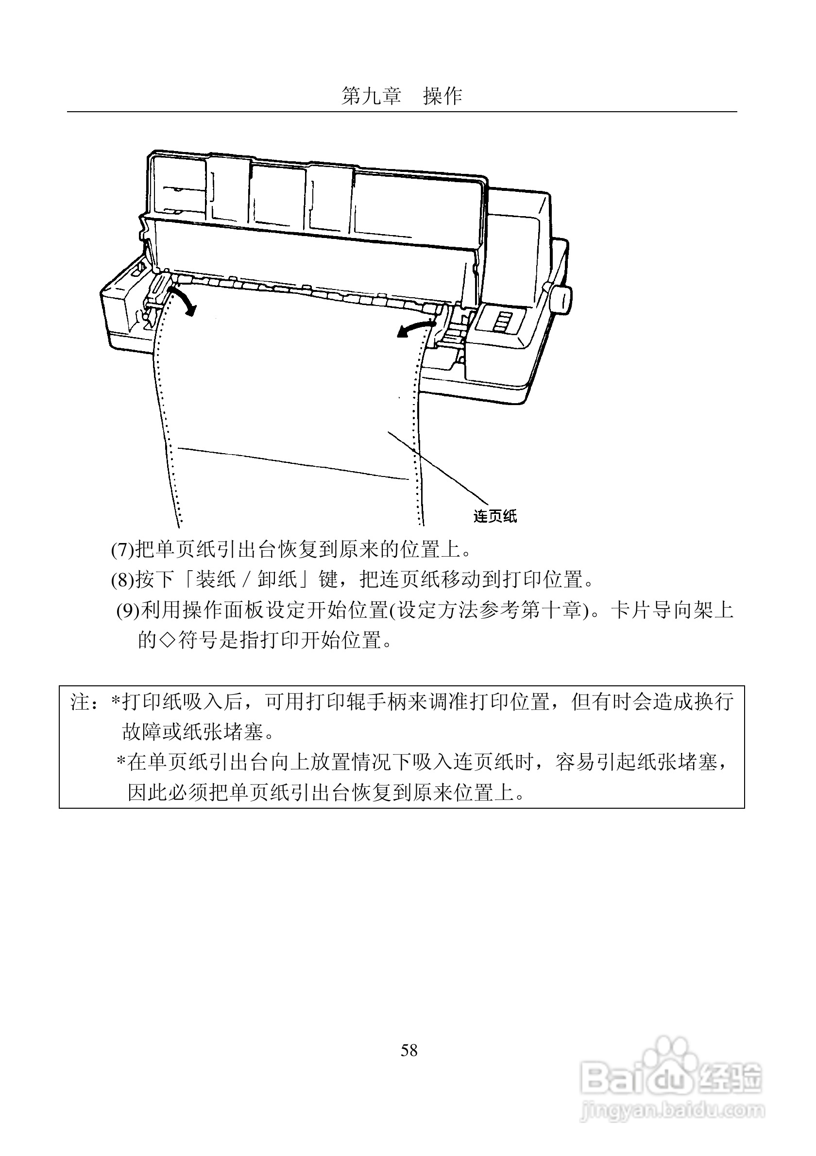 富士通DPK8400E+平推式打印机使用说明书:[7]