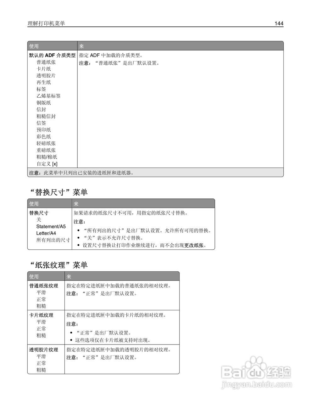 利盟Lexmark MX711打印机说明书:[15]