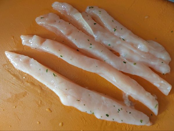 减脂水煎鸡肉卷