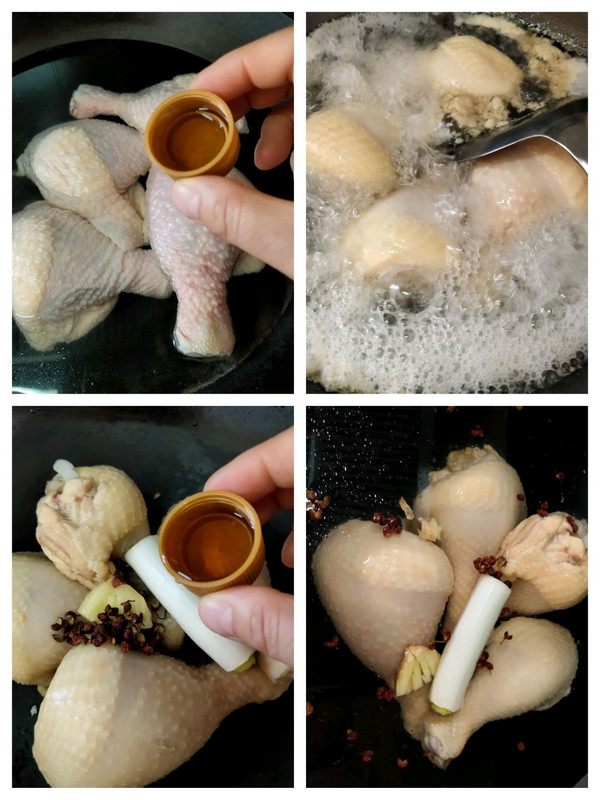 捞汁黑木耳拌鸡腿