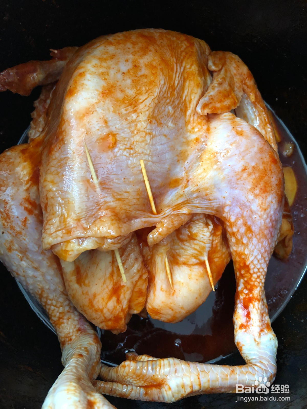 柠香奥尔良烤鸡的做法