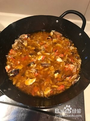 蟹肉油的做法