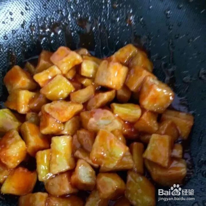 糖醋茄子的做法