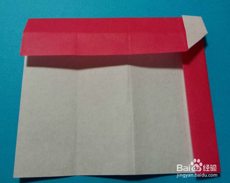 创意折纸如何折滑雪橇的圣诞老人(圣诞节礼物)