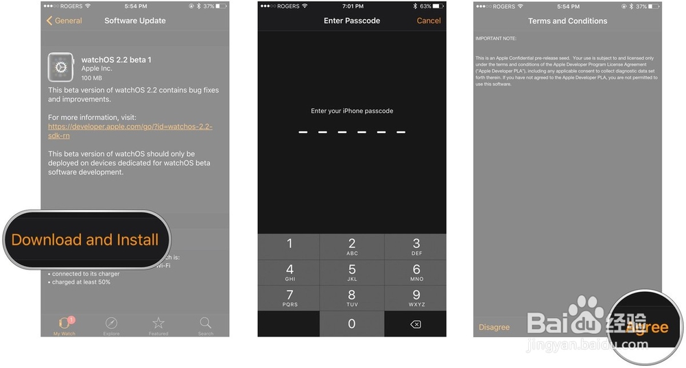 iOS 10 & Watch OS 3 beta2 的升级方法