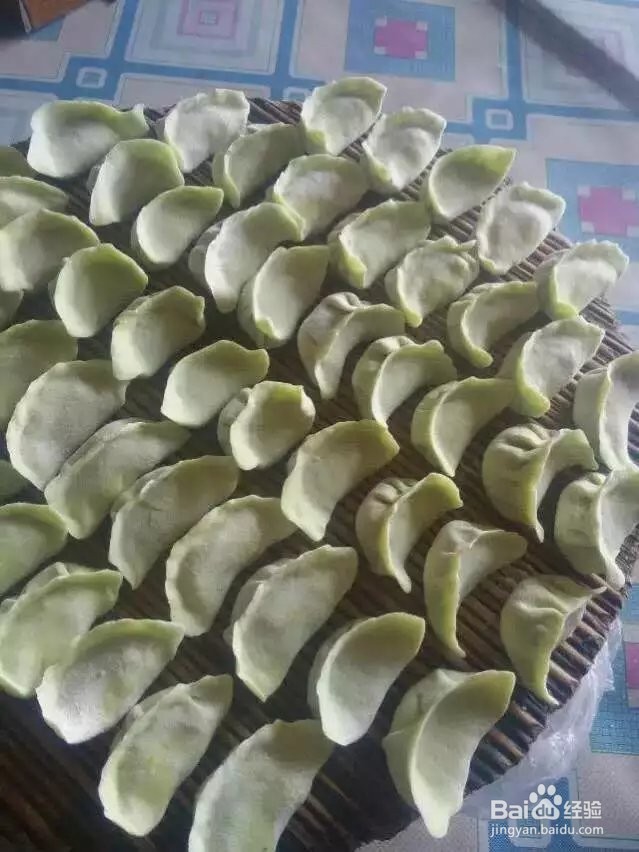 青汁猪肉香菇饺子