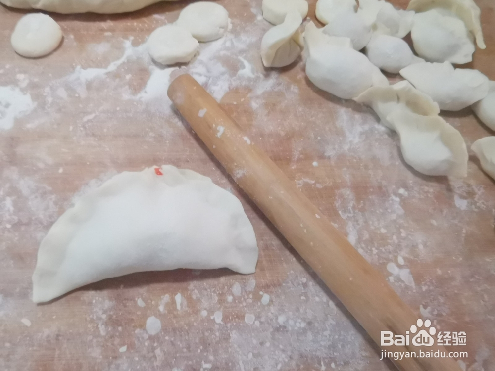 猪肉豆干胡萝卜馅盒子