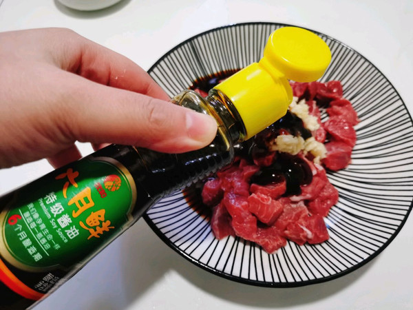 蚝油芦笋牛肉粒