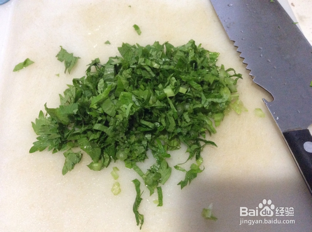 黑芝麻芹菜叶蛋炒饭