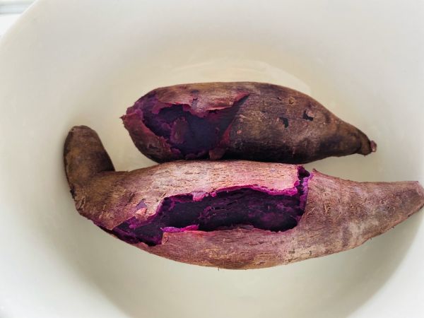 紫薯肉松紫菜卷