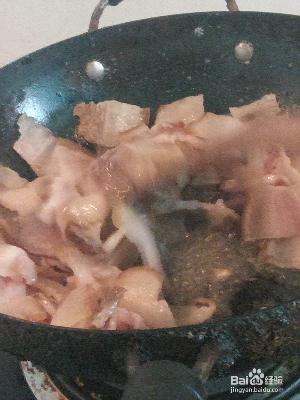 豆鼓青辣椒炒腊肉