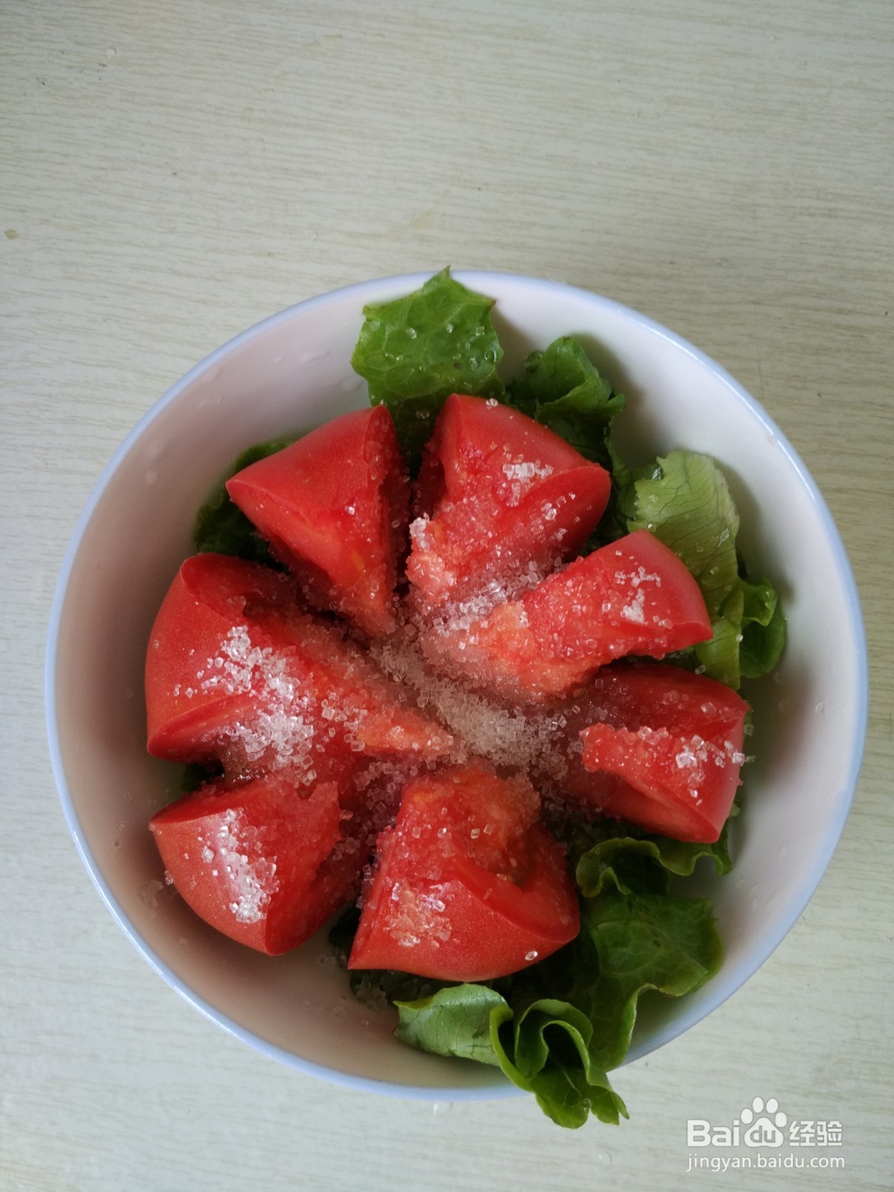 #美食#白糖浸番茄的做法