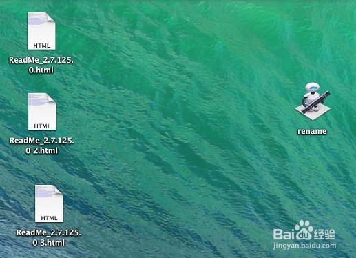 Mac10.9.5上怎么批量重命名文件
