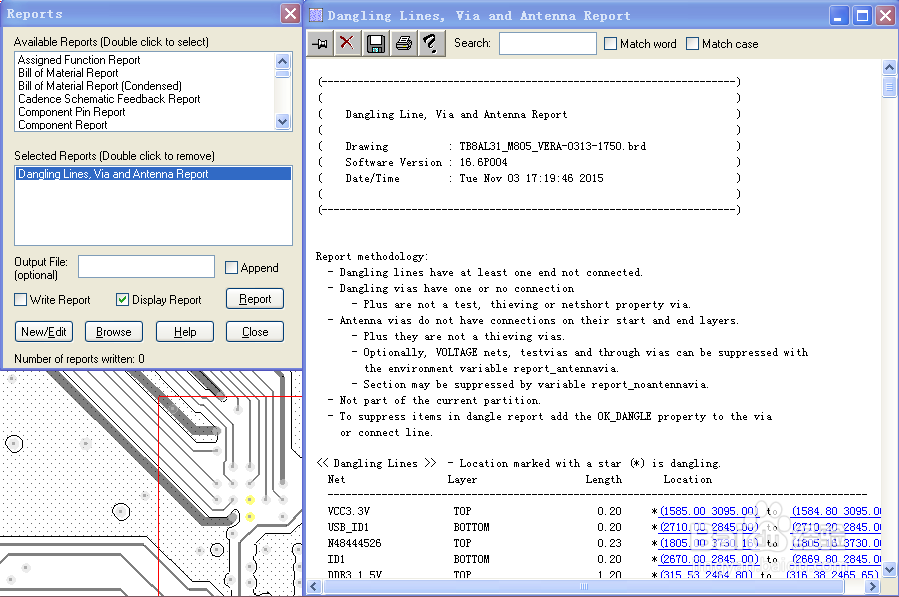 PCB设计后期处理中DRC的检查方法