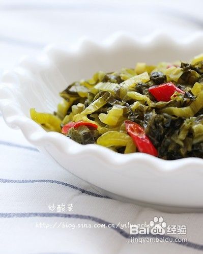 小炒酸菜怎么做
