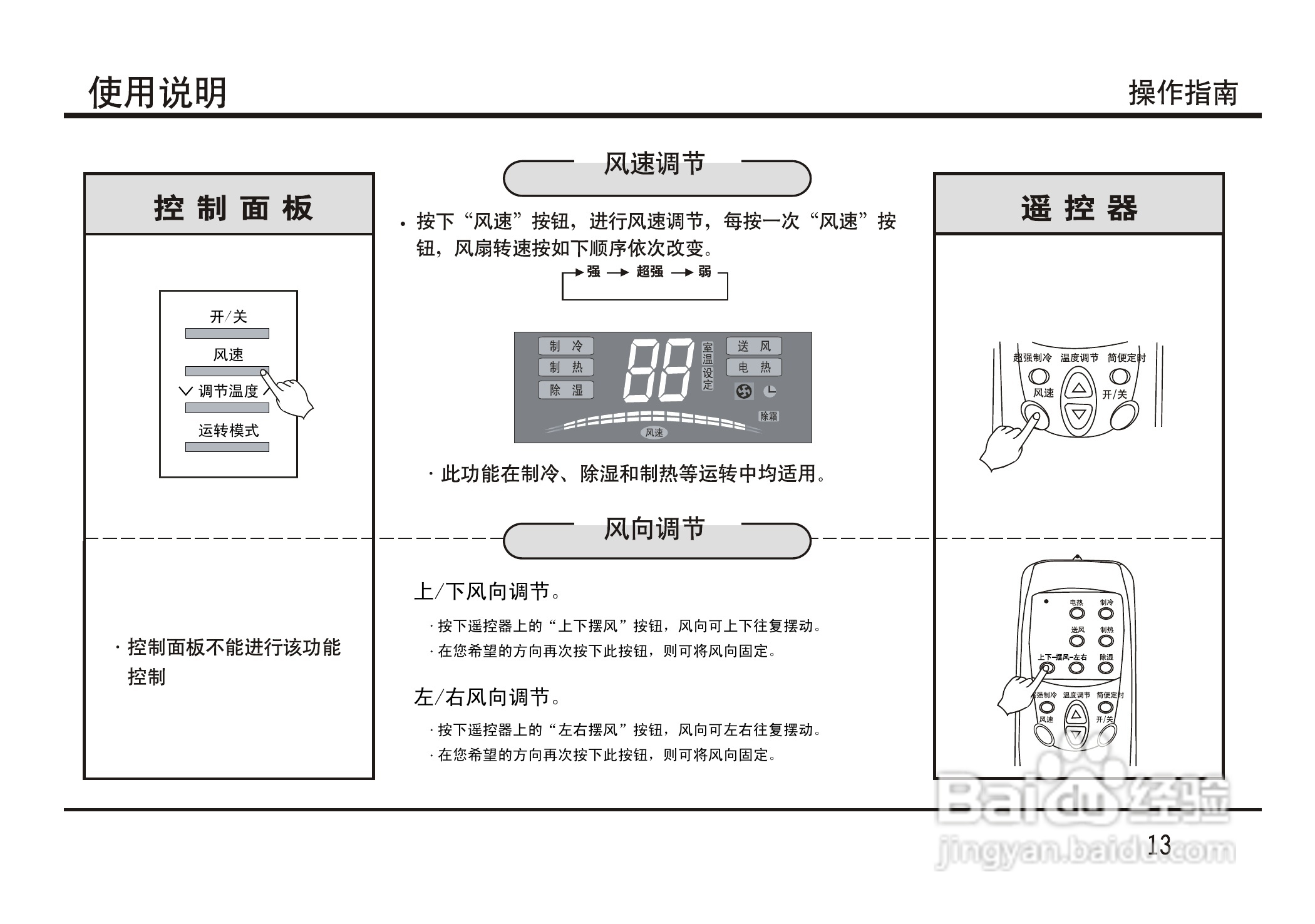 lg空调遥控器图标说明图片