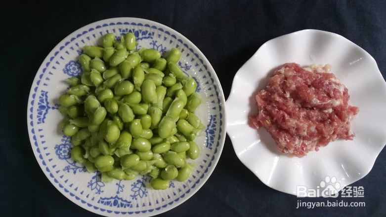 如何做肉末烧毛豆