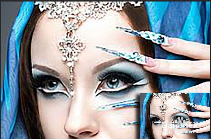 ps如何将小图片无损放大后仍保持清晰度