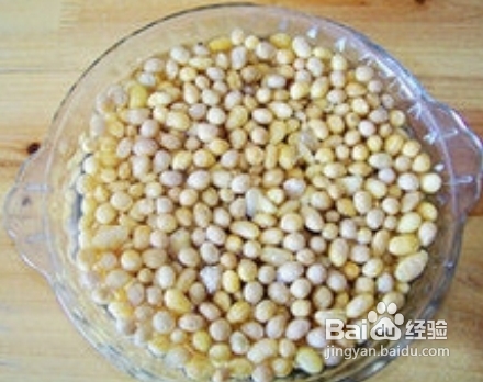 清肺黄豆烧猪红的做法