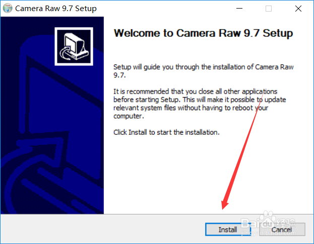 如何为PS安装绿色 Camera Raw 插件