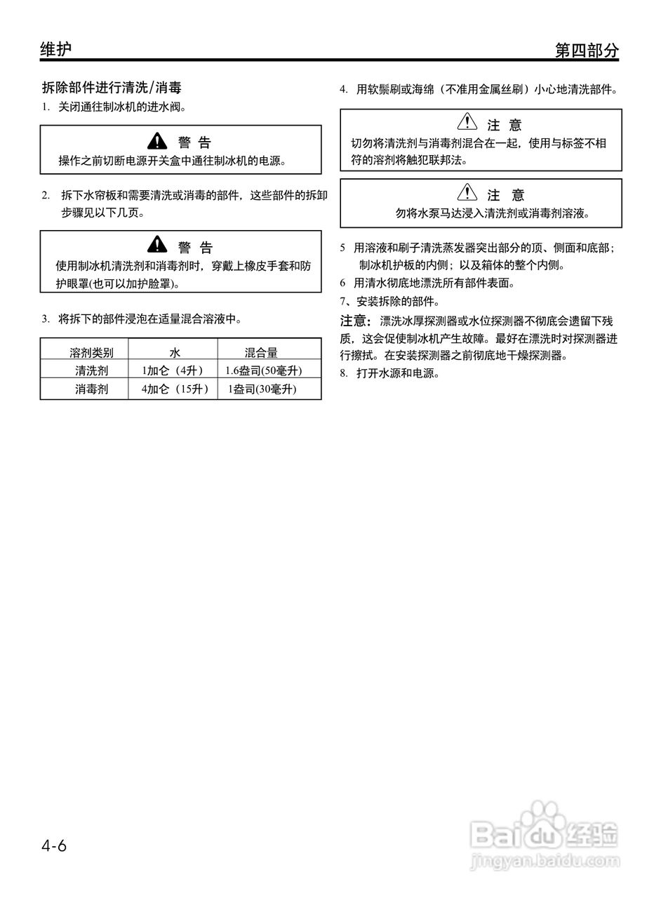 Manitowoc万利多QY1394NS制冰机说明书:[4]