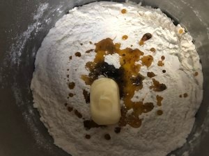 菠菜红薯丹波面包的做法