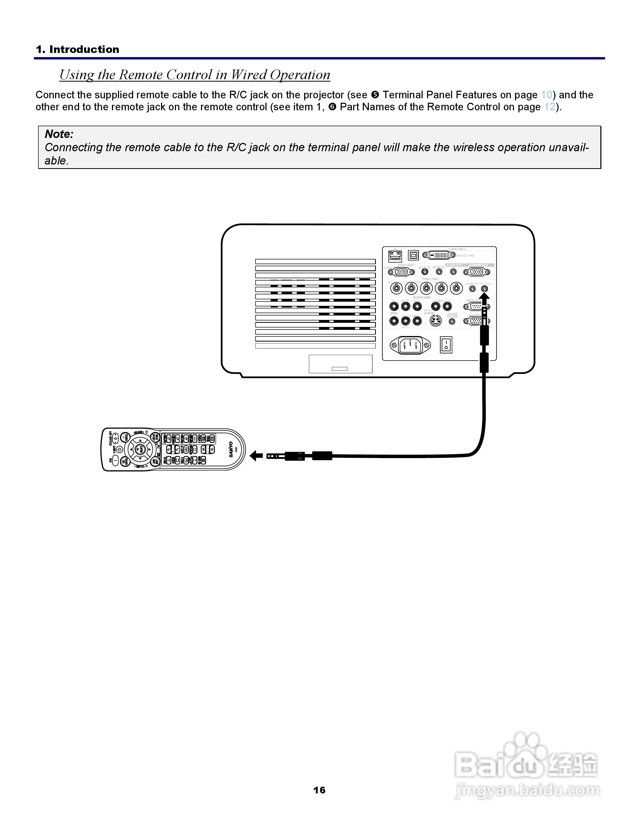 三洋 PDG-DXT10L投影机说明书:[3]
