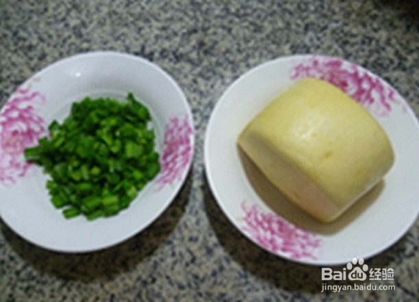 韭菜玉米馒头煎饼