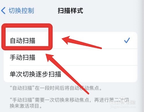 怎么设置iphone自动扫描样式