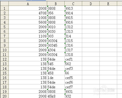 EXCEL中如何按规律将一个列转换成多个列