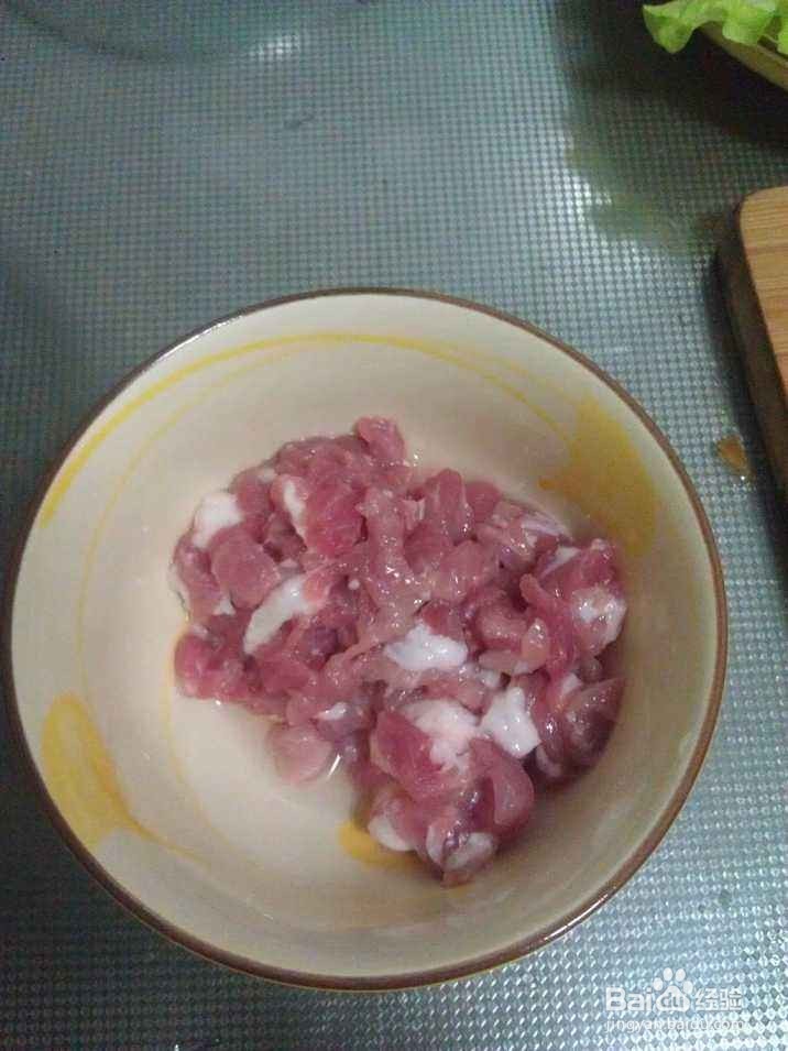 炒韭菜松的做法