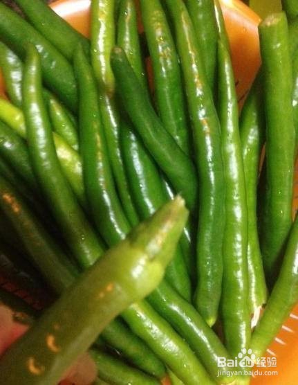 最原始的青椒做法