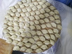 荠菜饺子的做法