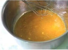 柚子酱戚风蛋糕