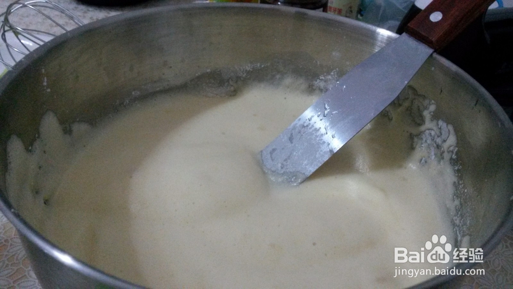 烤箱版戚风小蛋糕