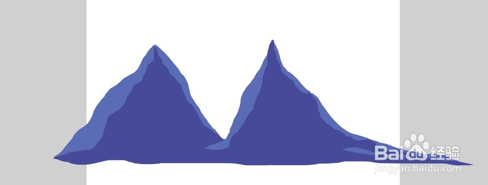 flash绘制山脉的教程