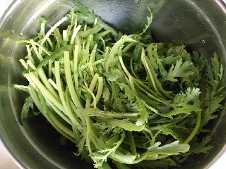 蒜蓉茼蒿怎么做？