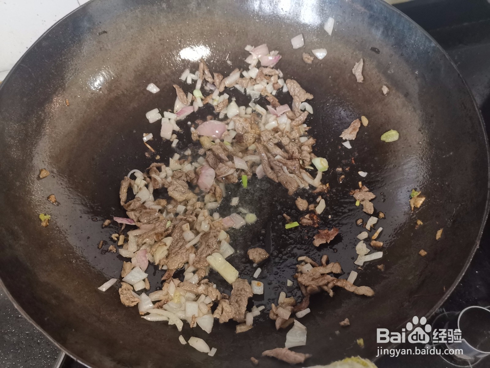 猪肉丝炒香菜段