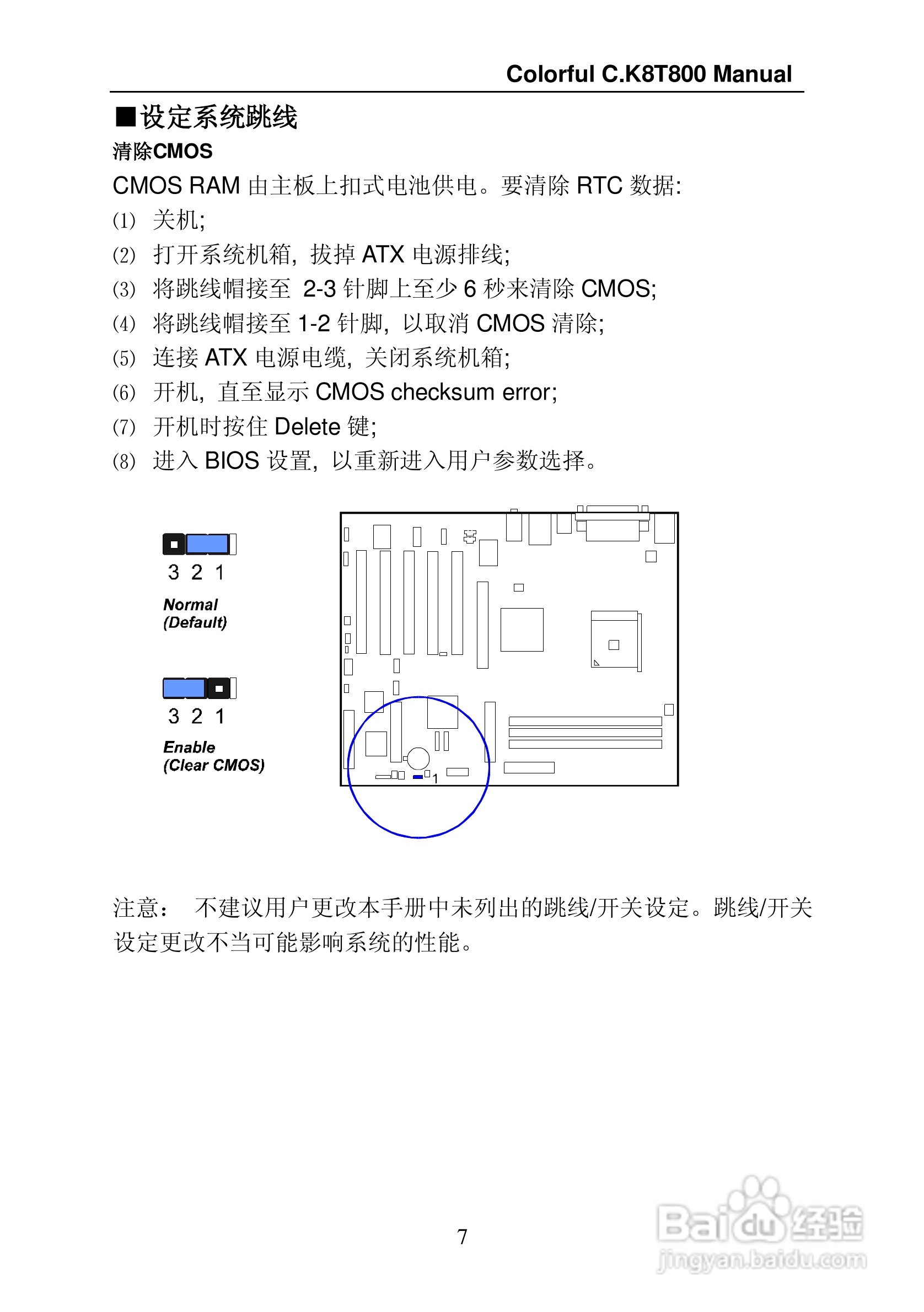 七彩虹C.K8T800型主板说明书:[2]