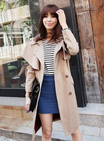 秋季风衣如何搭配