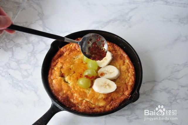 香蕉燕麦松饼的制作方法