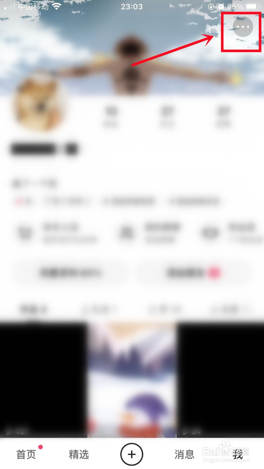 快手怎么开启一键防暴