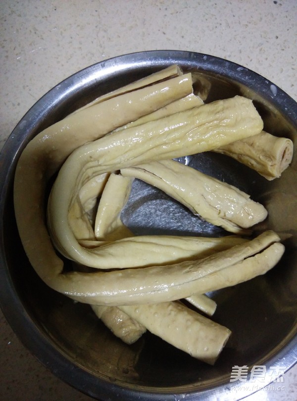 油焖豆筋的做法
