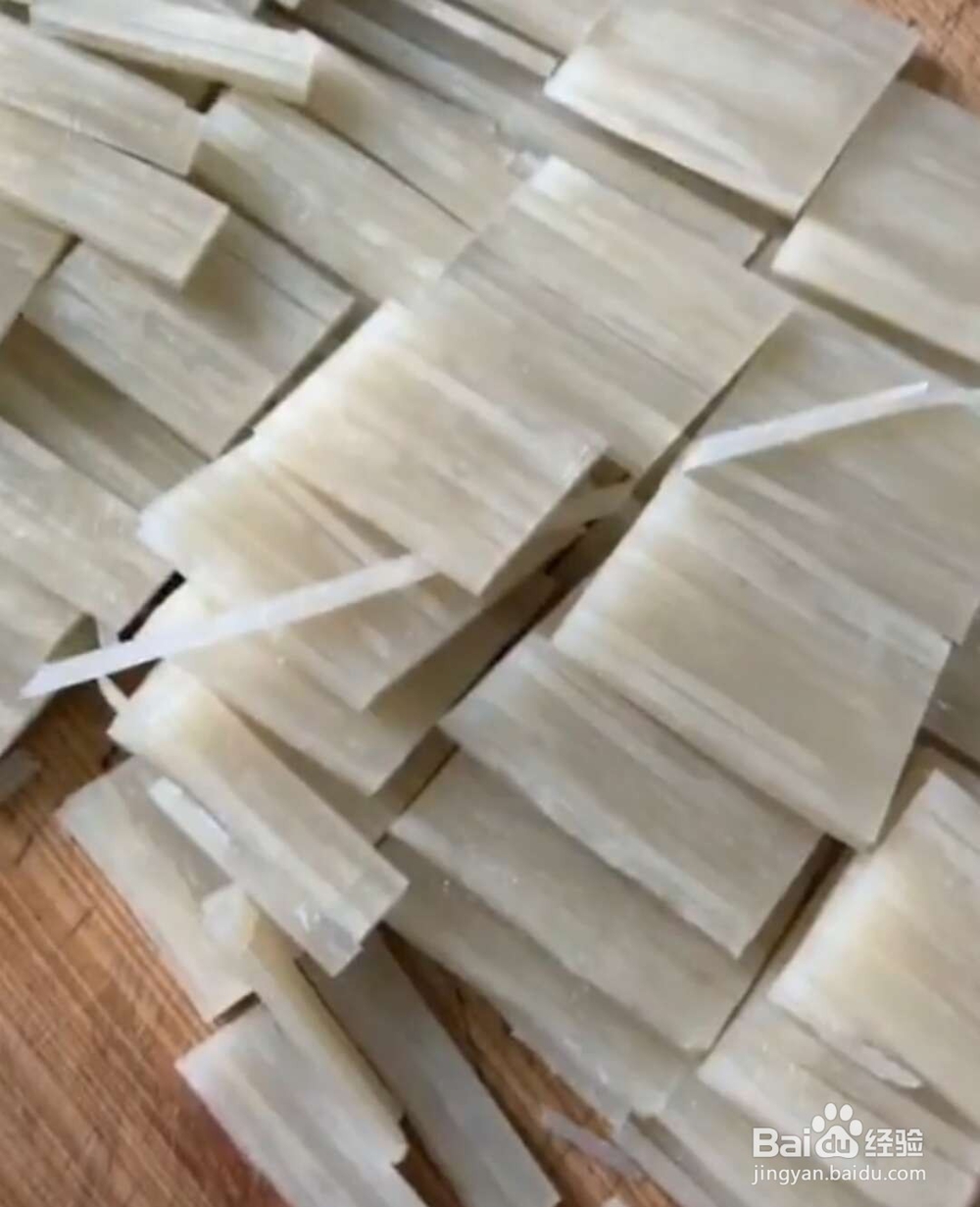 炒冷面的制作方法及步骤图示