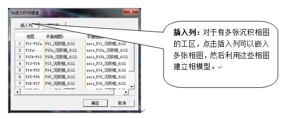 如何使用GPTModel进行沉积相建模多工区相合并?